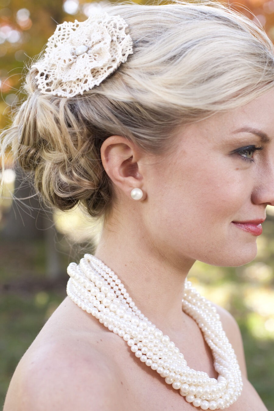 Lace Applique Wedding Day