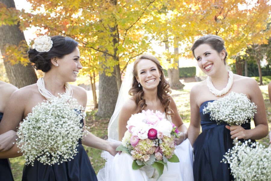 Lace Applique Bridesmaids