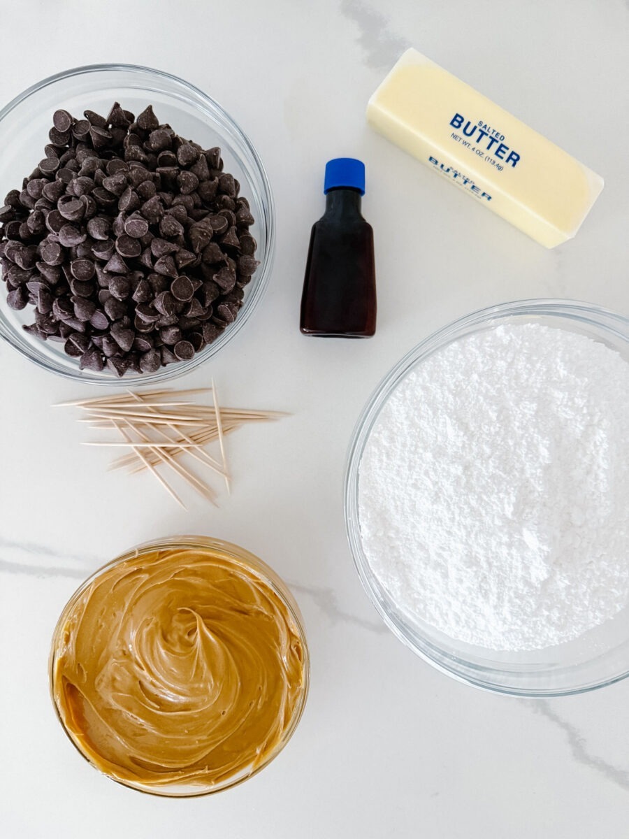 Buckeyes Cookie Recipe Ingredients