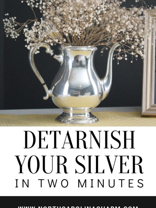 De Tarnish Your Silver In Less Than 2 Minutes