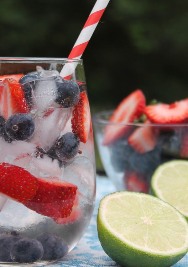 Very Berry Vodka Spritzer