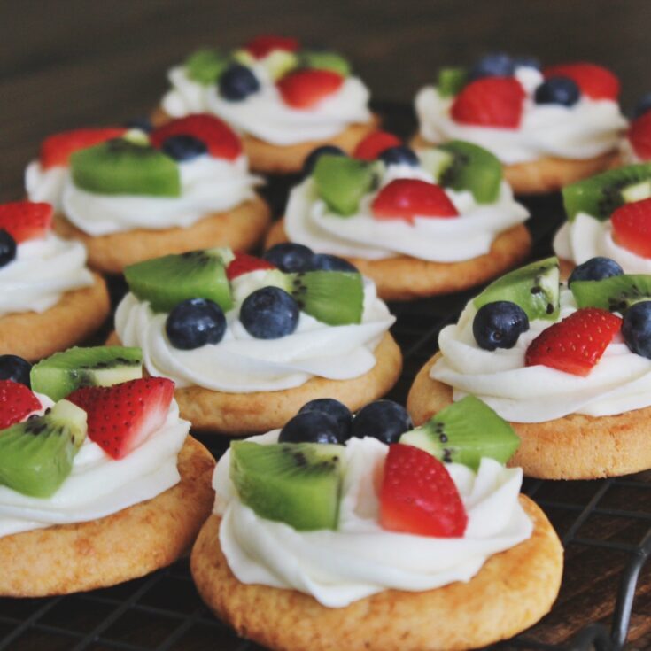 Mini Fruit Pizzas