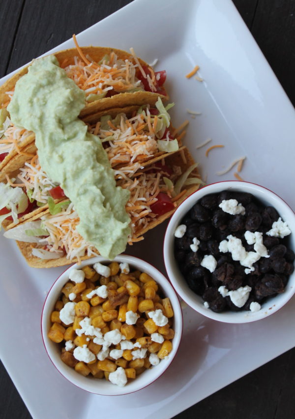 Fast Family Dinner | Crockpot Chicken Tacos