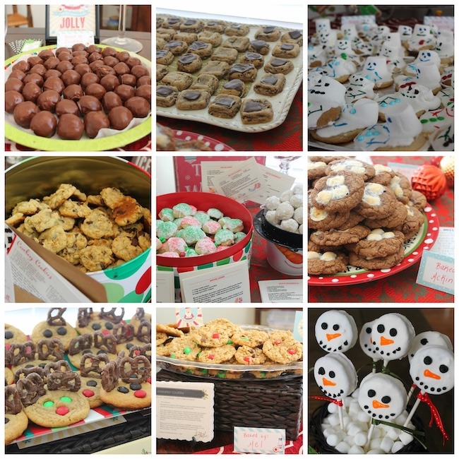 cookie swap collage