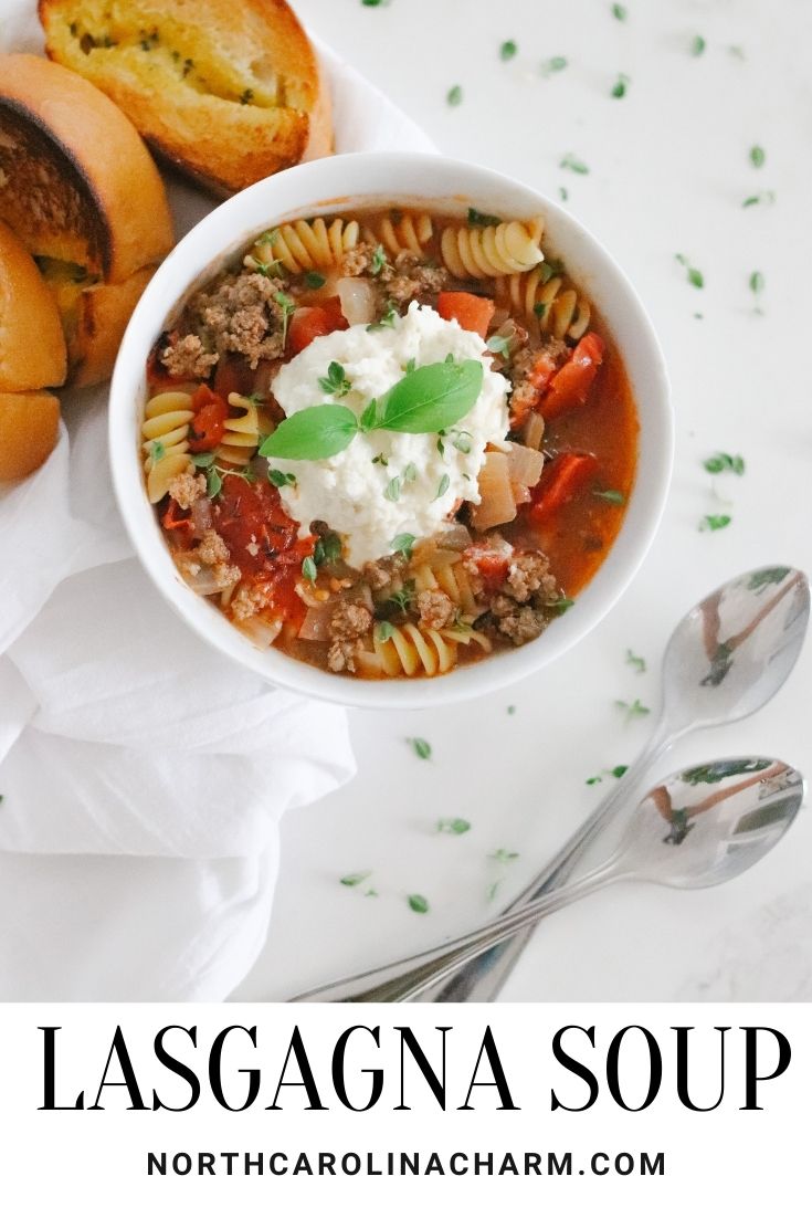 Lasagna Soup