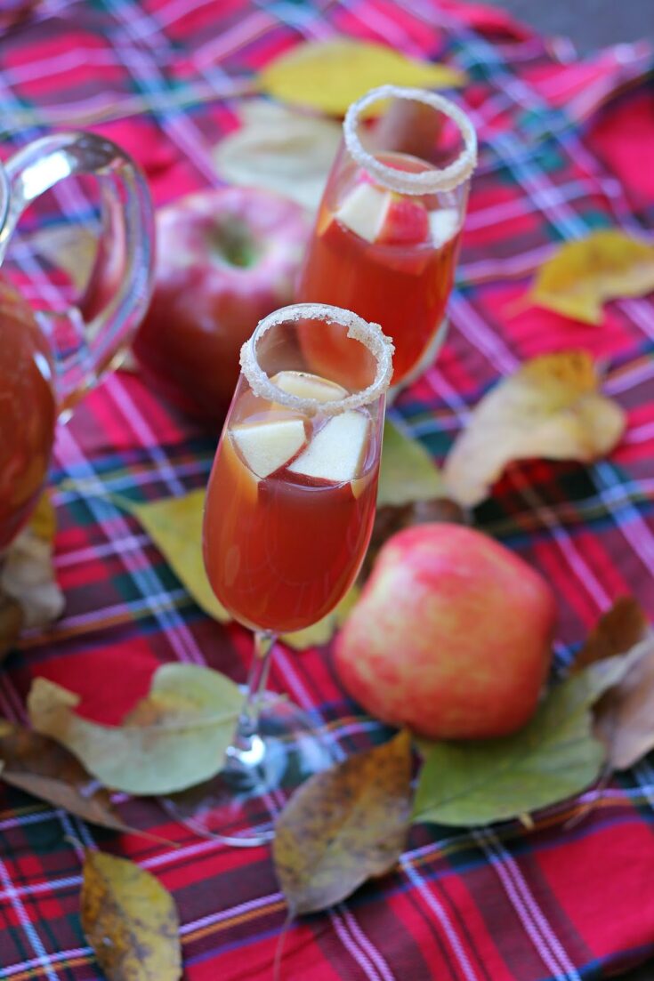 Sparkling Caramel Apple Cider