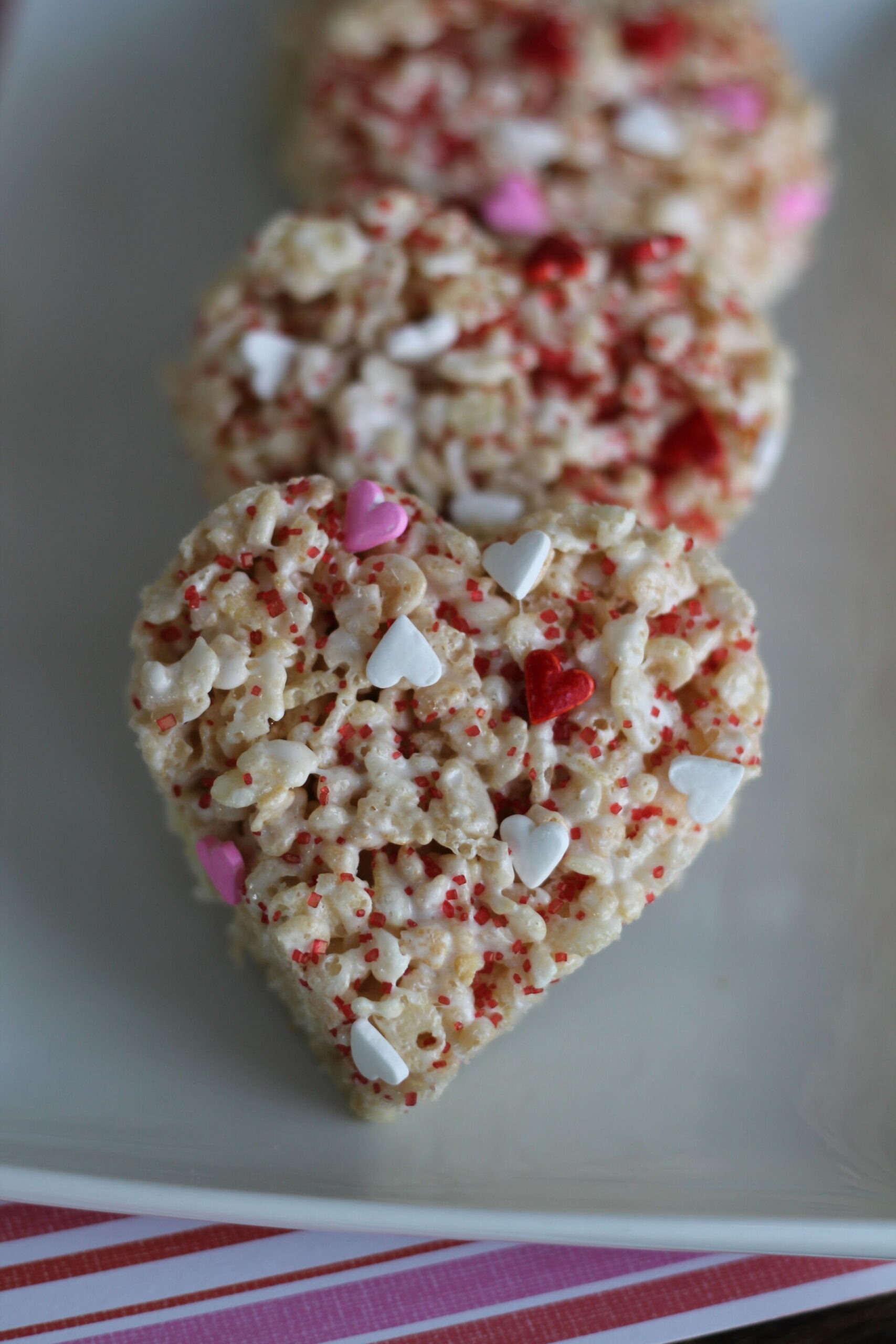 Valentine Rice Krispie Treats Carolina Charm