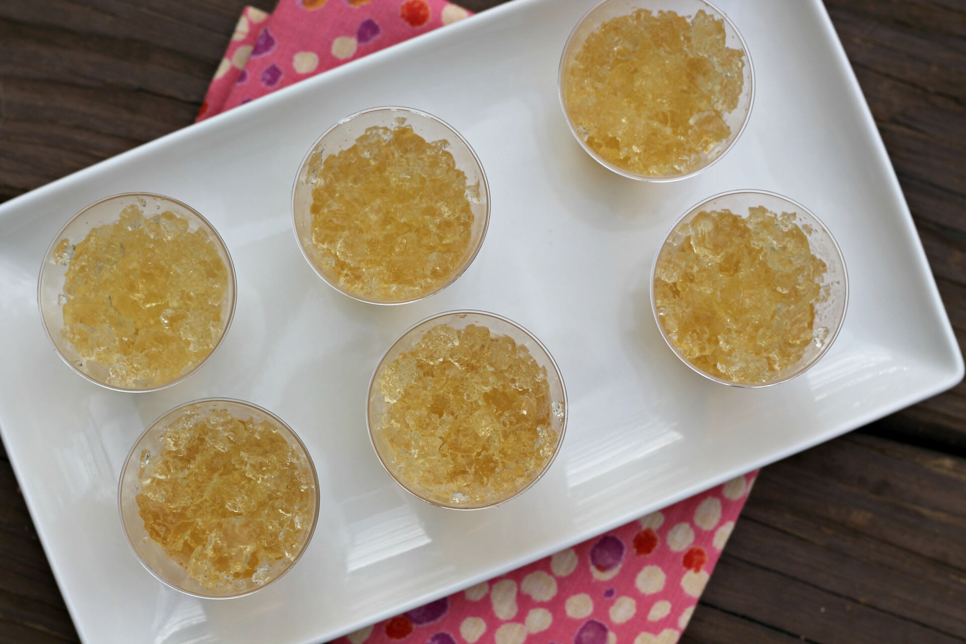 Champagne Jello Shots