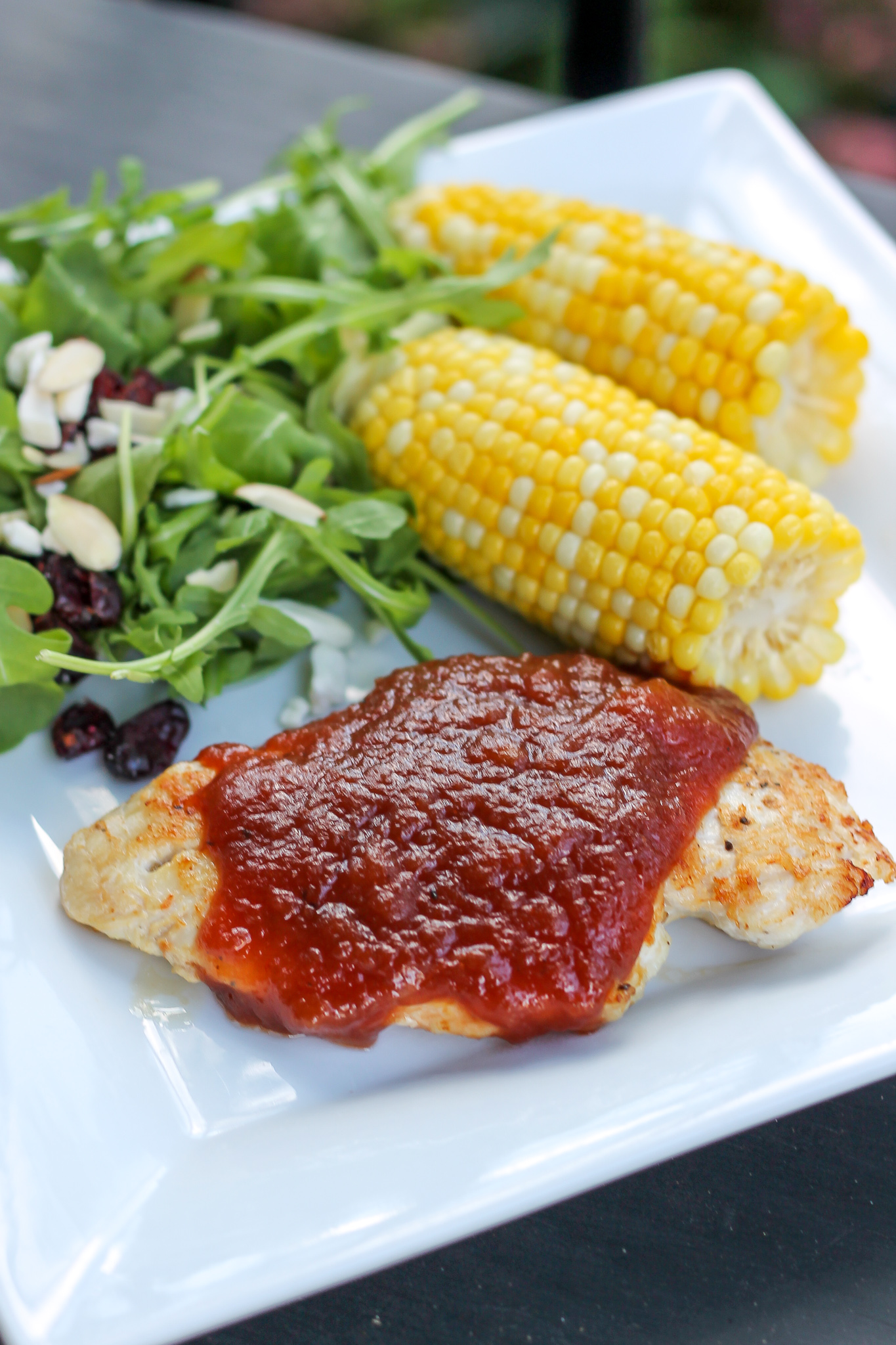 Crockpot Applesauce + Applesauce BBQ Chicken Carolina Charm