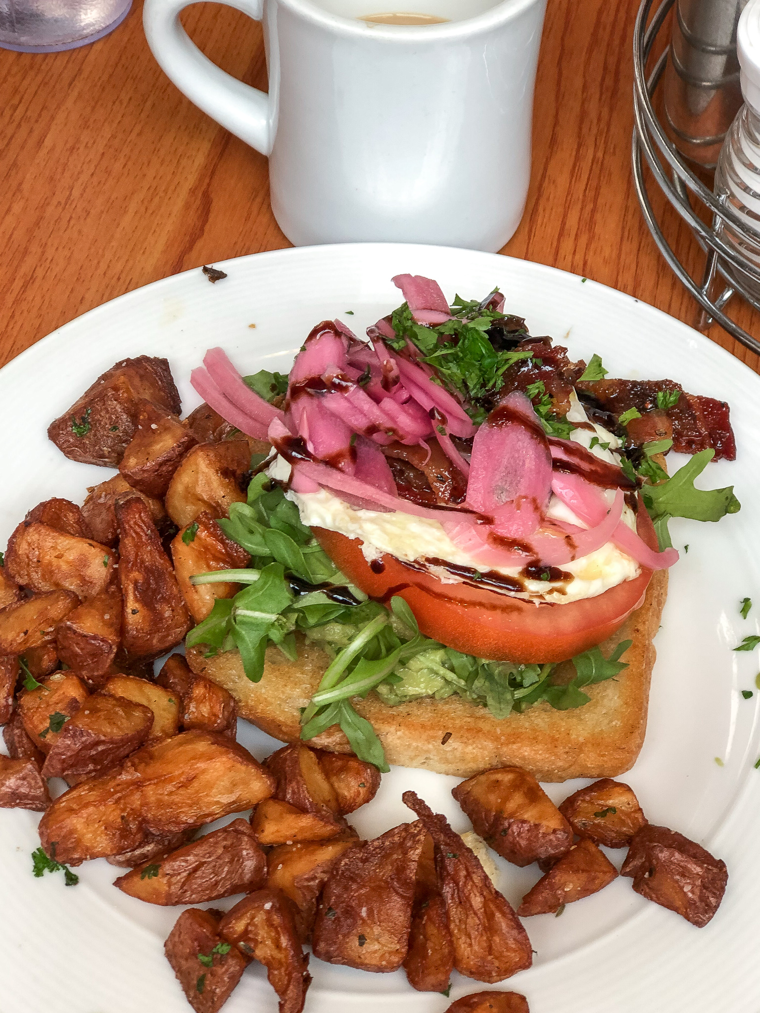 Avocado Toast - Sunny Point Cafe - Asheville, NC