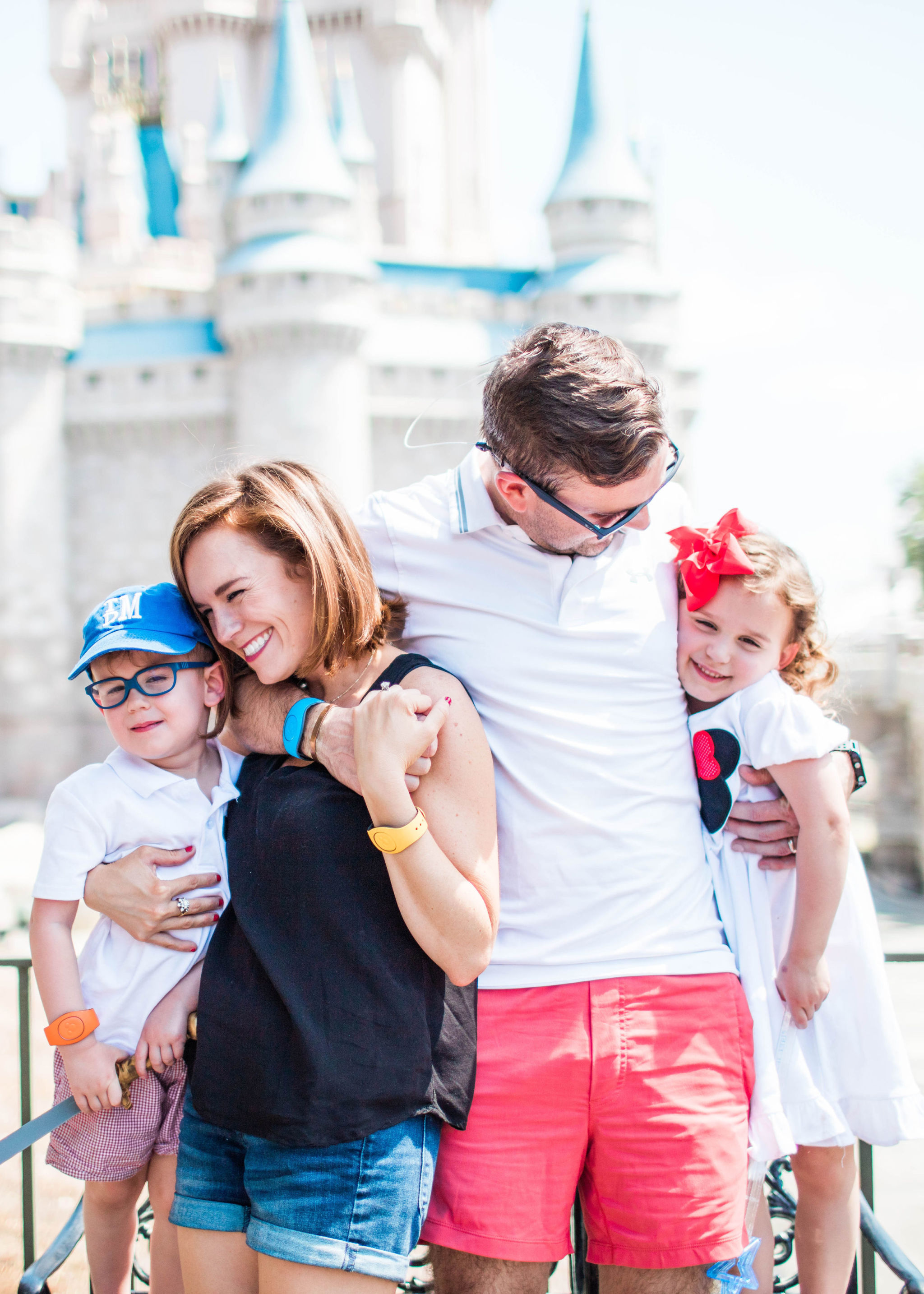 family at Disney World 