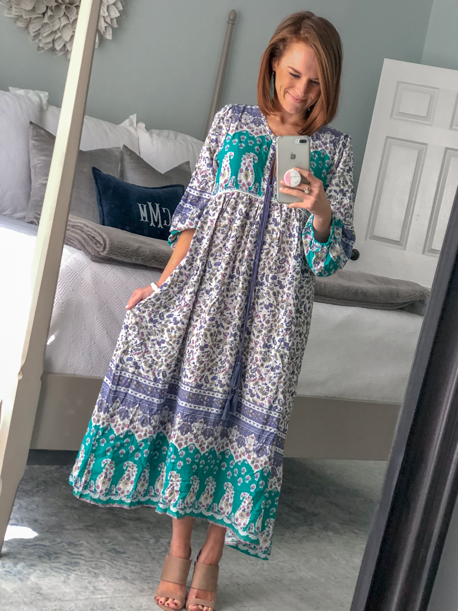 boho midi dress on Amazon 