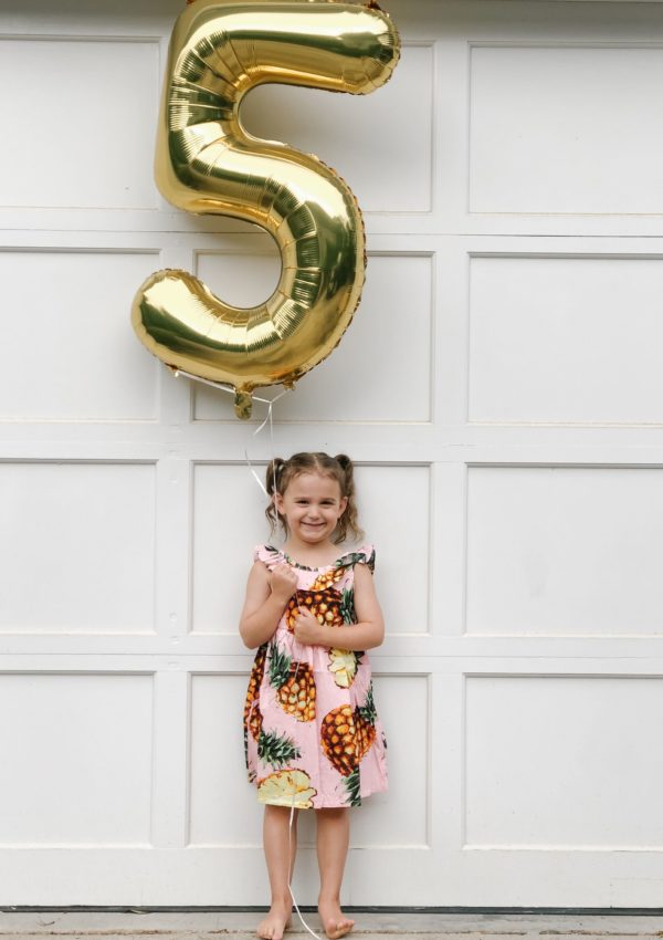 Caroline is 5!