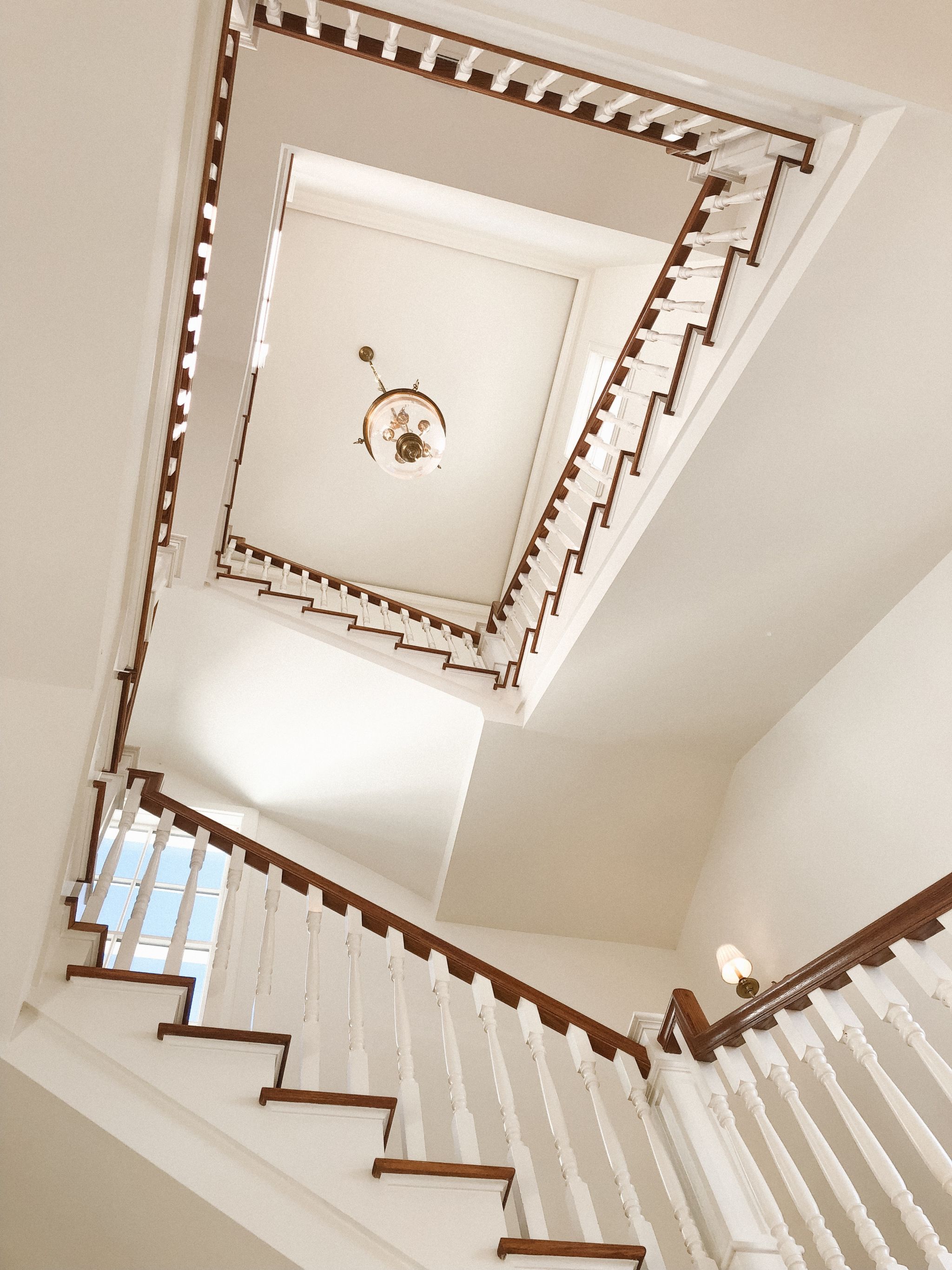 Staircase 30A Seagrove Vacation Home