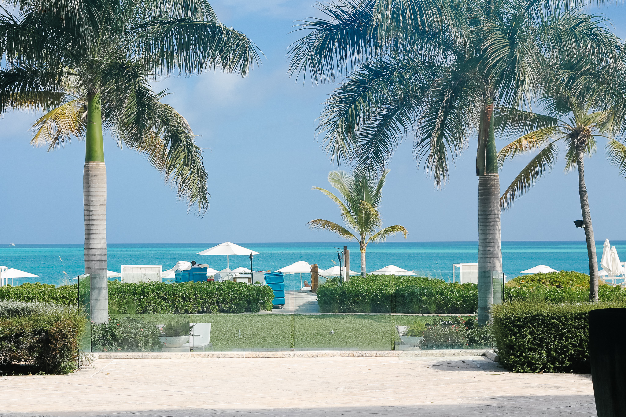 beach view Grace Bay Club Turks & Caicos 