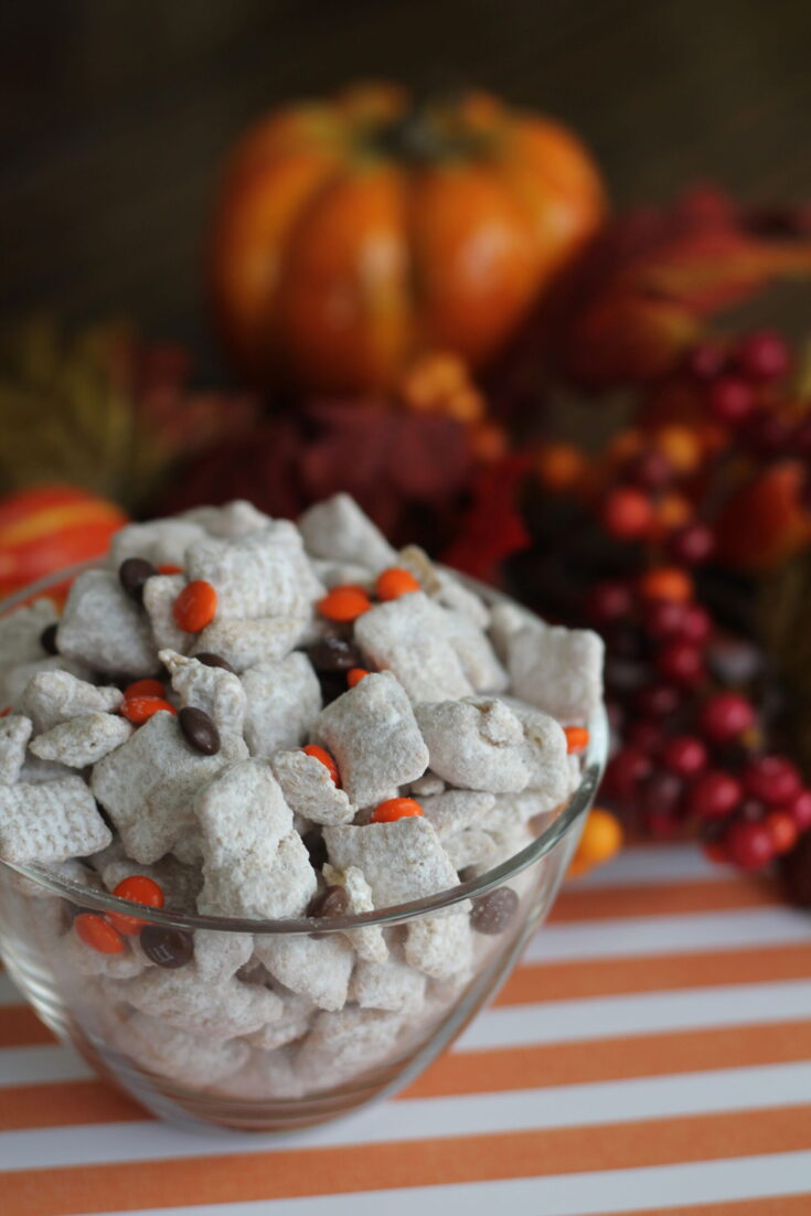 Pumpkin Spice Muddy Buddies