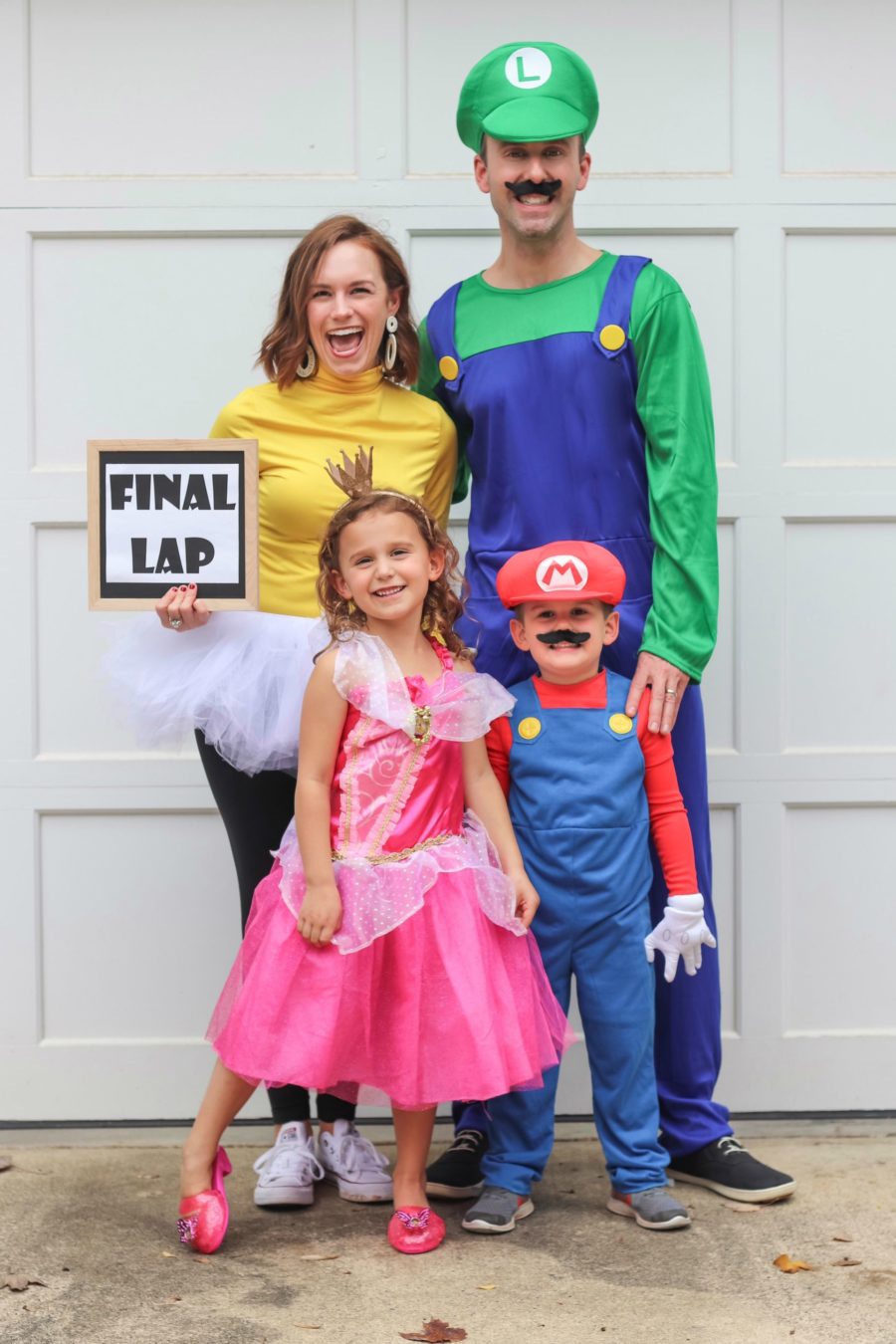 Mario Brothers Family Halloween Costumes
