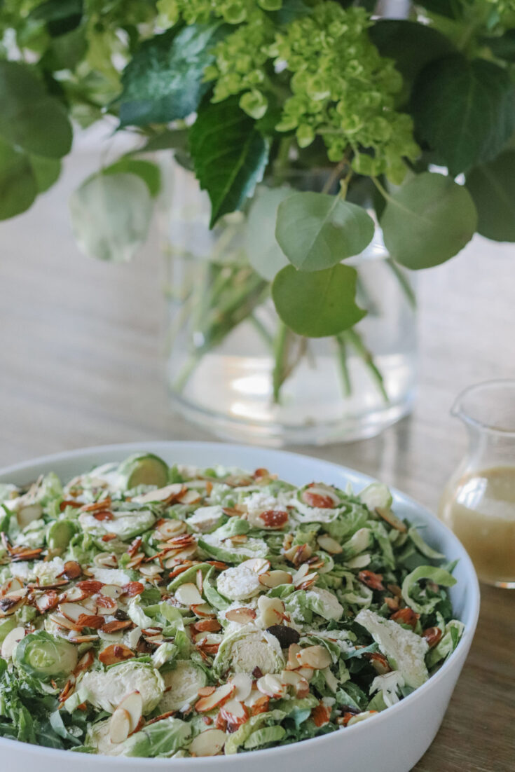 Kale & Brussels Sprout Salad