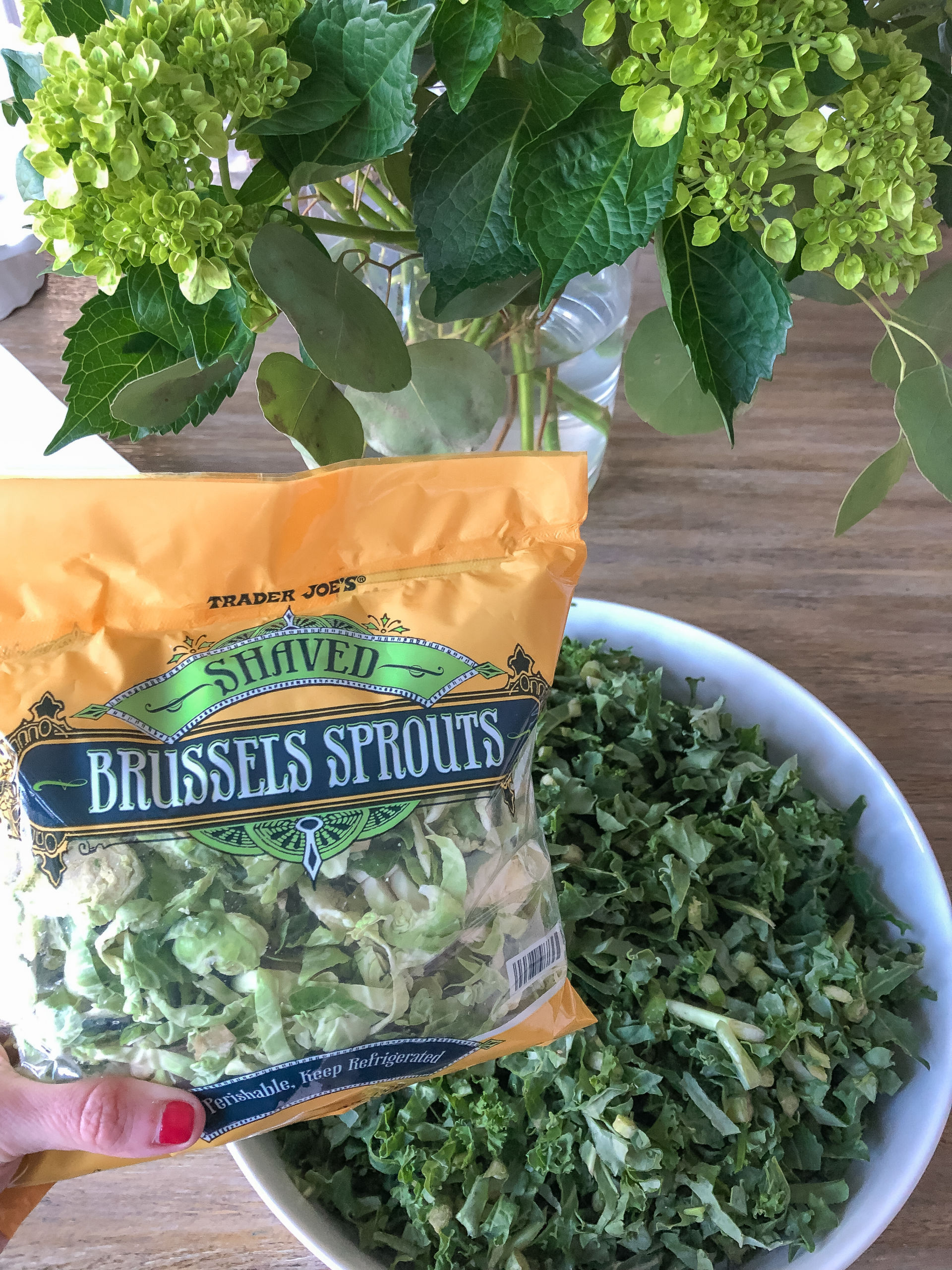 Trader Joe's Shaved Brussels Sprouts 