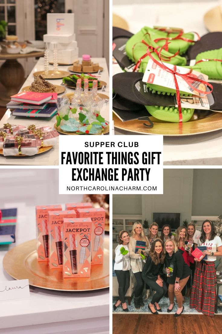 Supper Club Favorite Things Gift Exchange Party - Carolina Charm