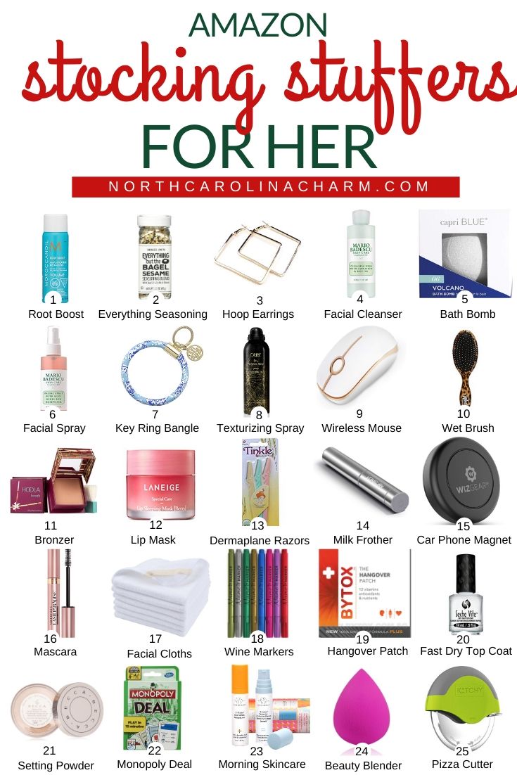 Top 25  Stocking Stuffers Ideas for Him & Her