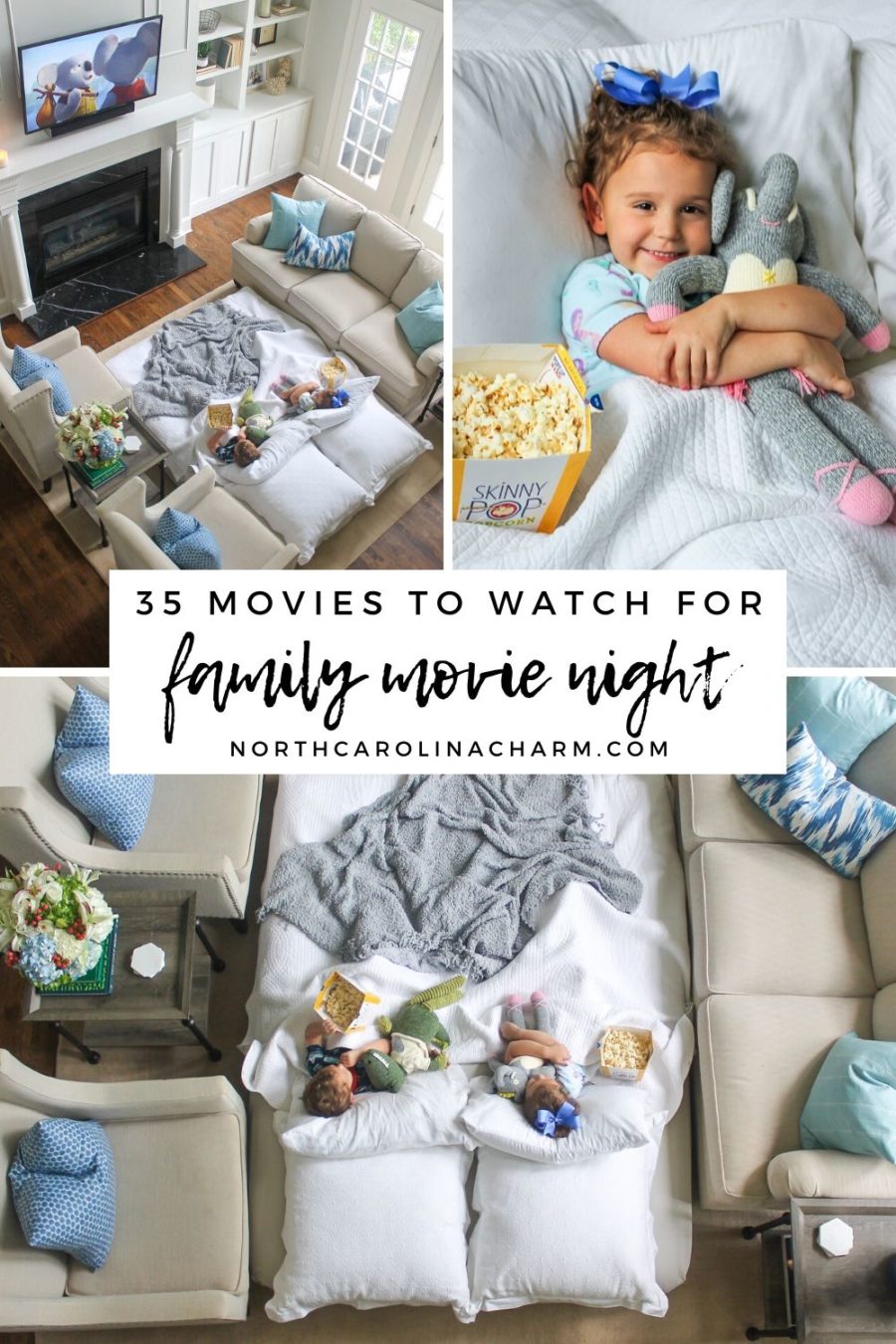 Family Movie Night | 35 Movies to Watch - Carolina Charm