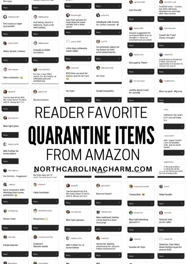 Reader Favorites: Quarantine Amazon Finds