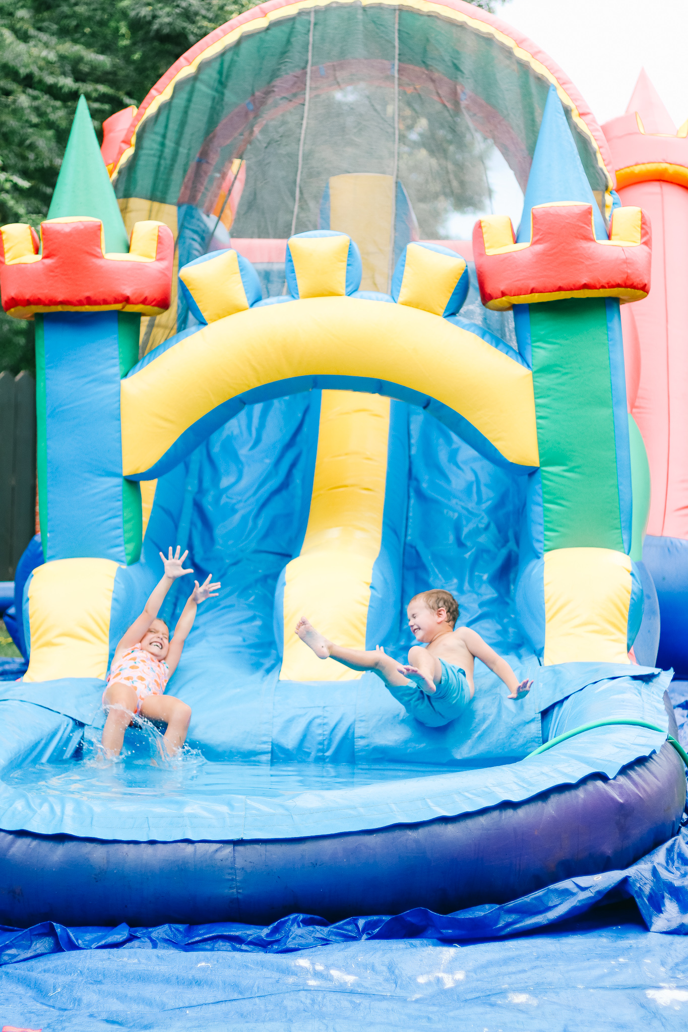 Power Rangers Party Slide