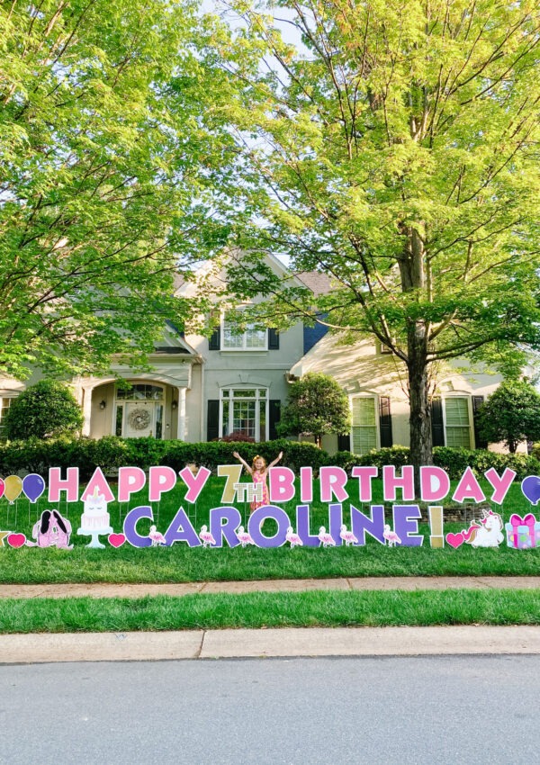 Caroline’s 7th Unicorn Birthday Party (On A Bus)!