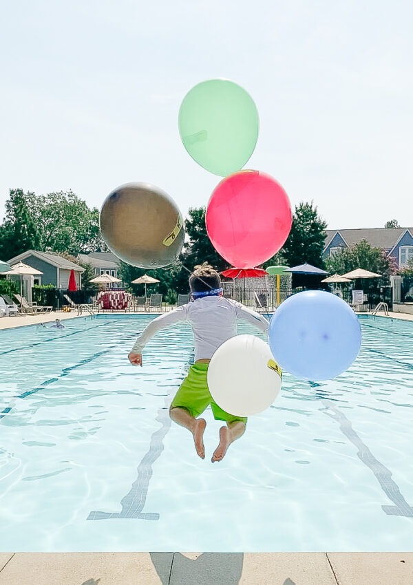 Thomas’s 6th Birthday Ninja Pool Party!