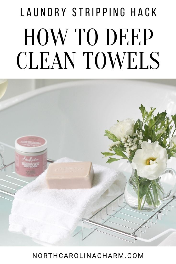 How To Deep Clean Towels