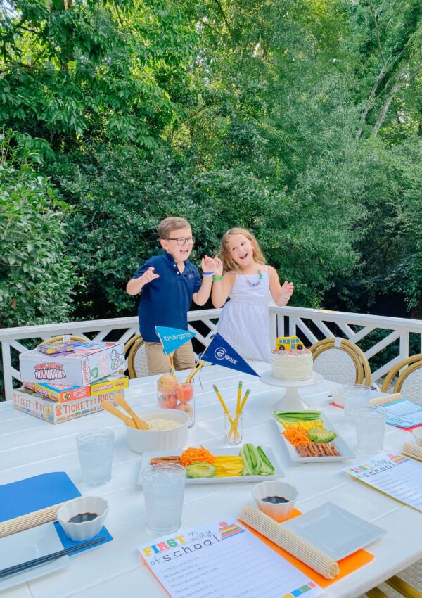 Back To School Sushi Dinner