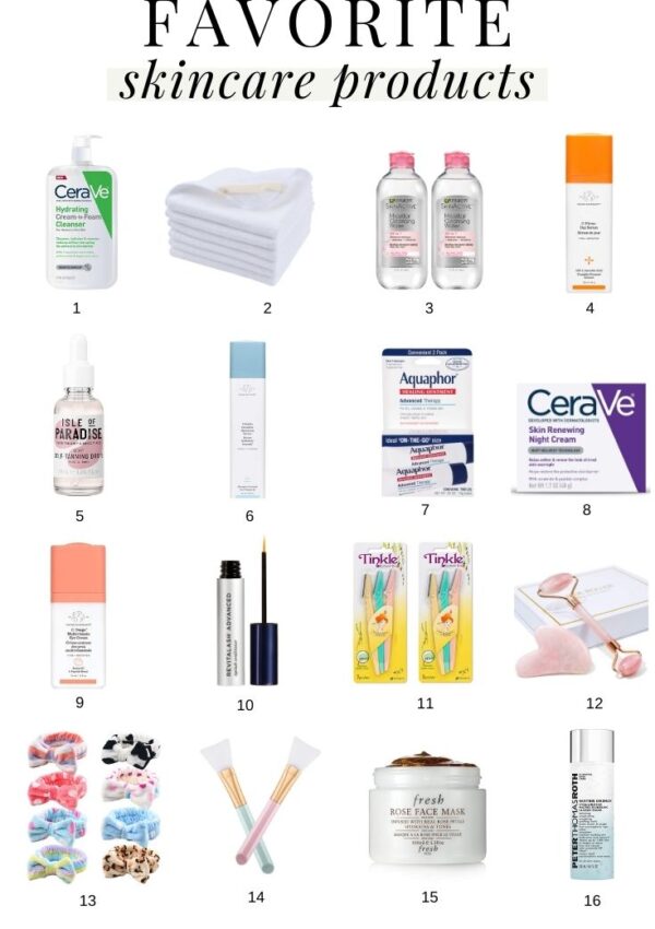 My Favorite Skincare Products