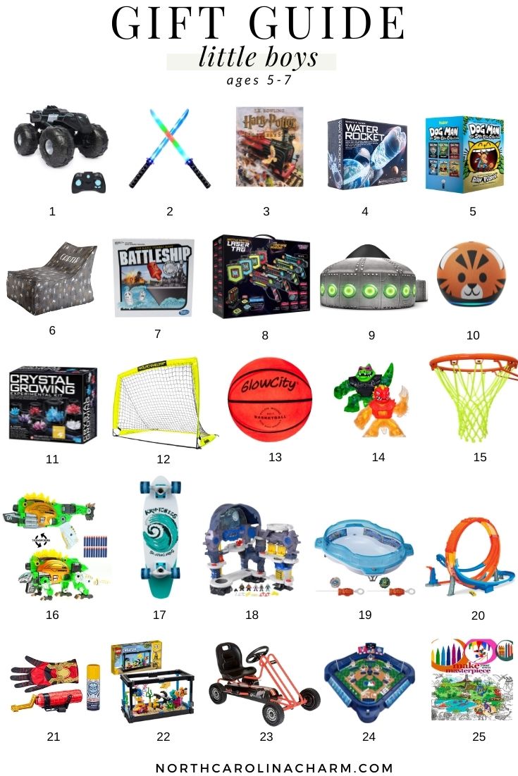 Gift Ideas for Boys - Ages 5, 6, 7, 8