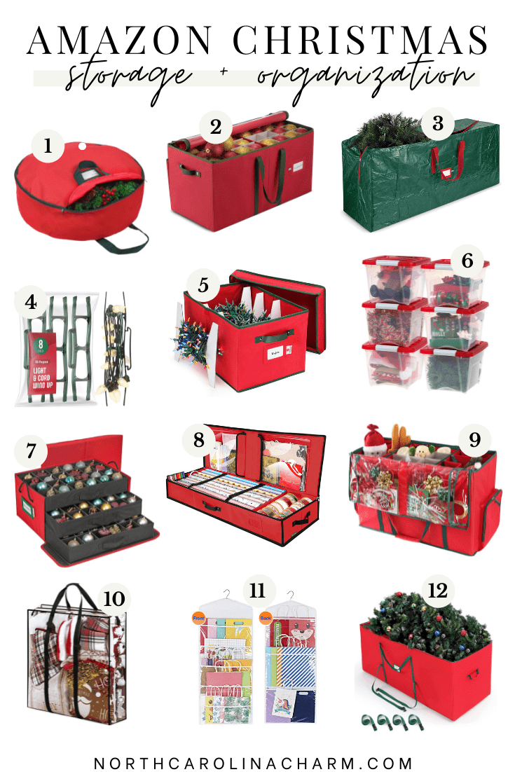 Christmas Storage & Organization Ideas