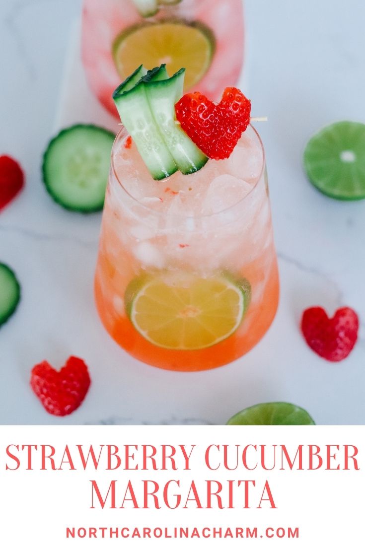 Strawberry Cucumber Margarita