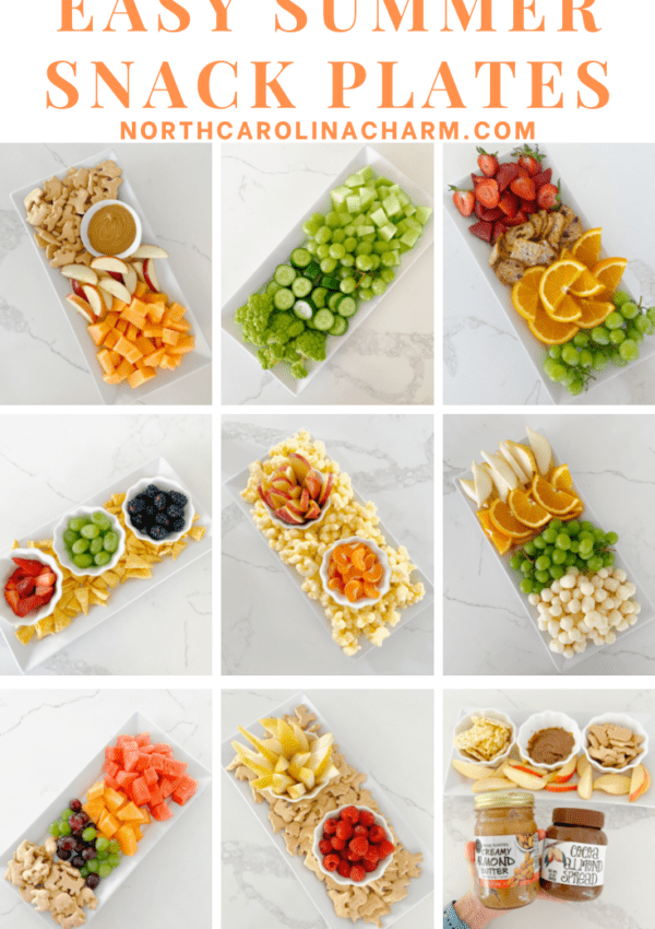 Summer Snack Plate Ideas