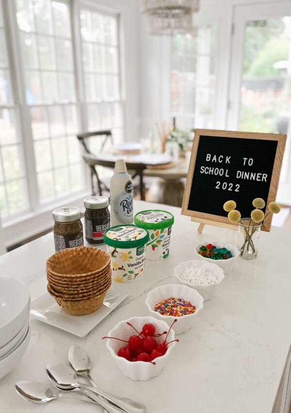 Back-to-School Homemade Spaghetti Dinner
