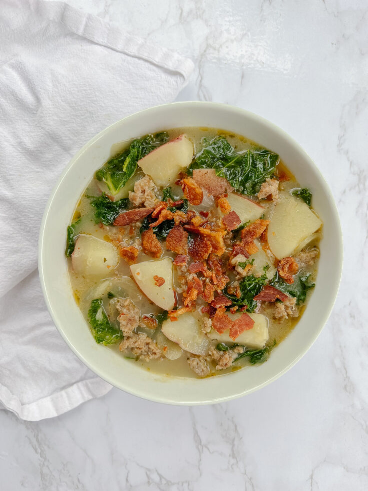 Healthy Zuppa Toscana Soup (Dairy-Free, Gluten-Free, Whole30)