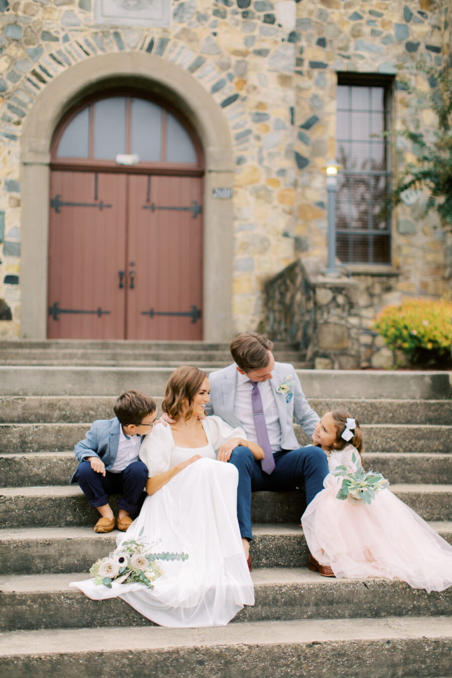 vow renewal -- family