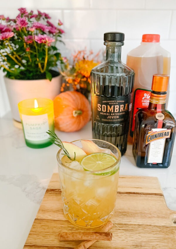 Smoky Apple Cider Margaritas