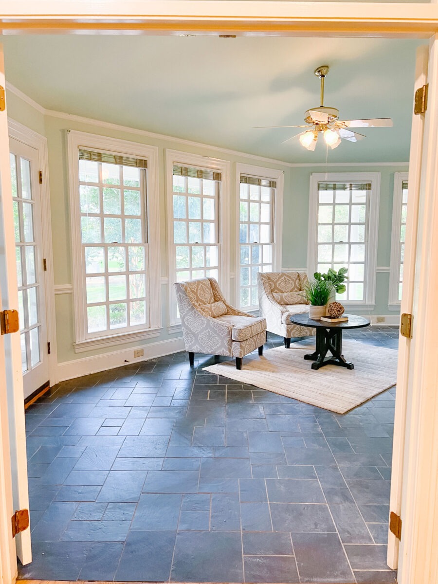 kitchen renovation - sunroom before