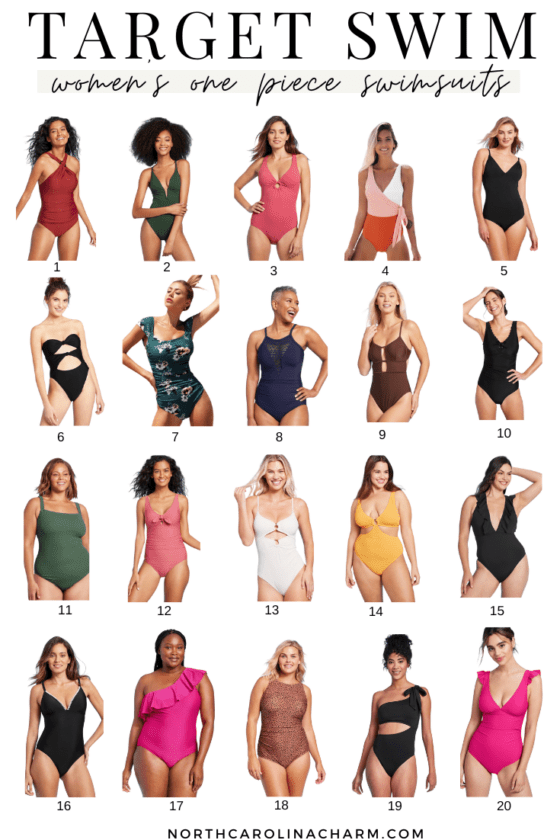 Target Swimsuits for Women Carolina Charm