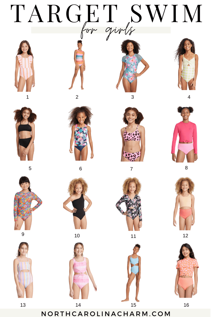 Target Swim Suits for Kids - Carolina Charm