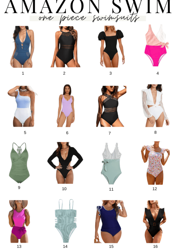 Amazon One Piece Swimsuits