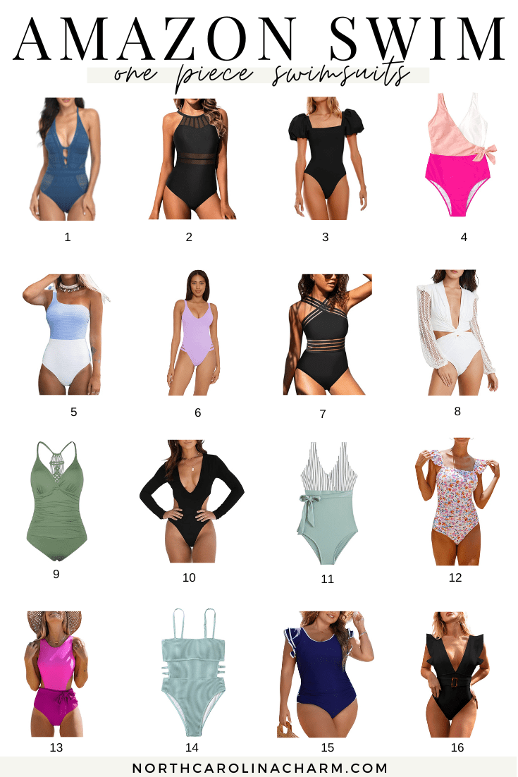 one piece swimsuits