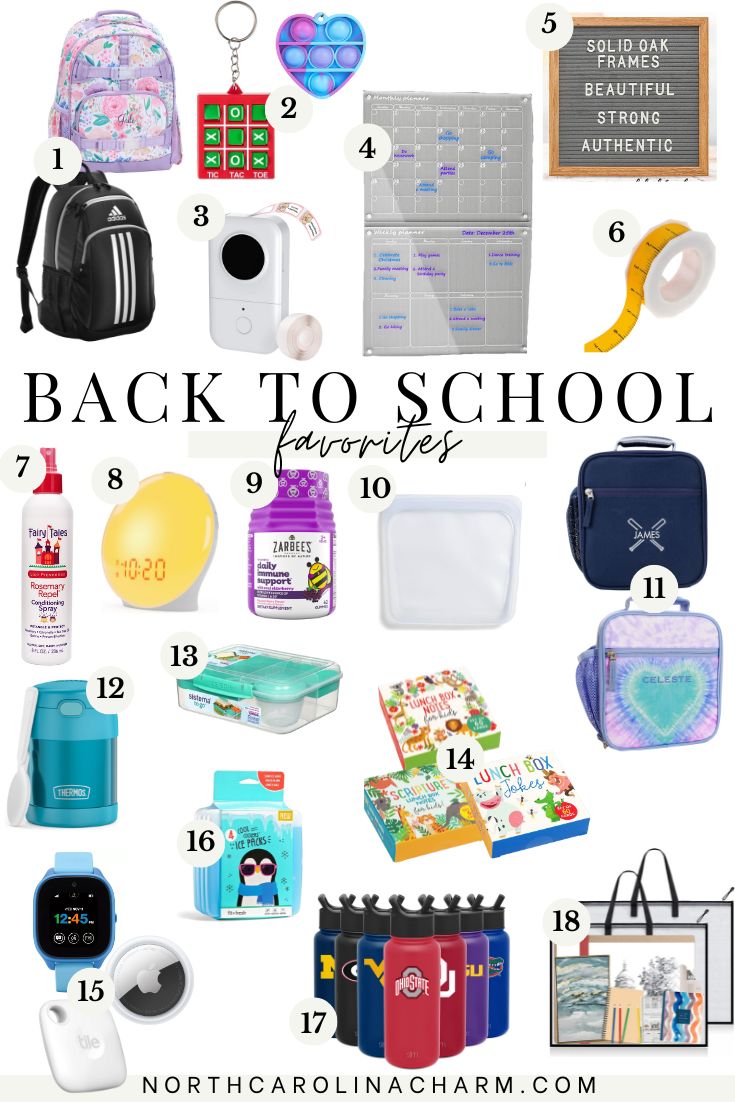 All Things Back To School Carolina Charm