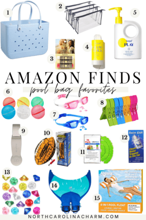 Amazon Pool Bag Favorites - Carolina Charm
