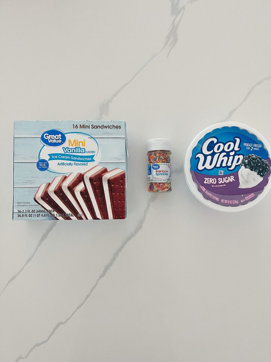 Homemade Ice Cream Cake Ingredients