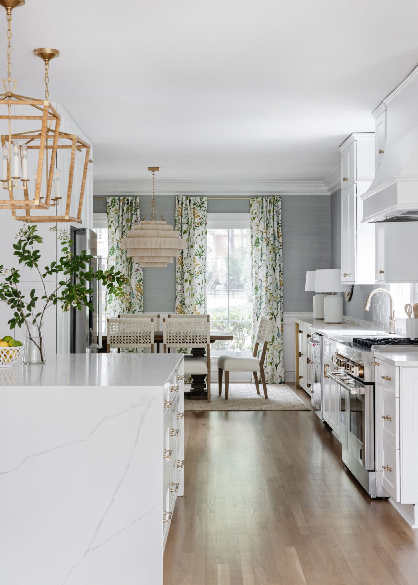 Home Tour Kitchen, Dining & Family Room Carolina Charm